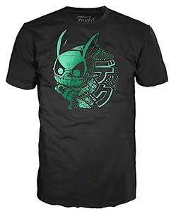 Funko Pop! Shirt: My Hero Academia - Deku (Izuki) Metallic (Large) Menswear Stylish