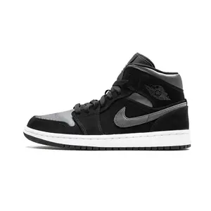 Air Jordan 1 Mid SE "Nylon - Black/Grey" 852542 012