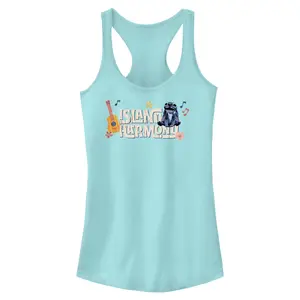 Juniors Womens Lilo & Stitch Island Harmony Stitch Racerback Tank