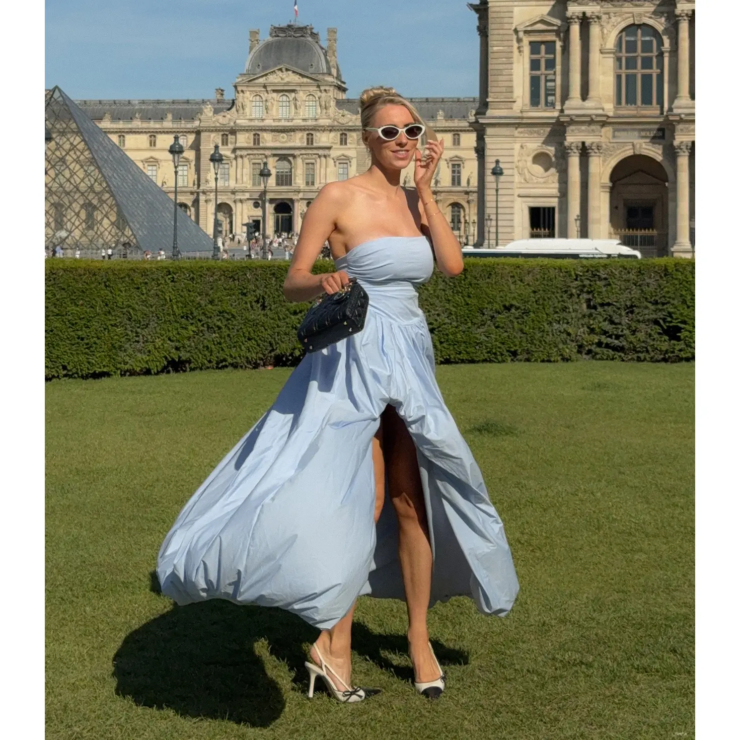 April A-line Bubble Formal Dress