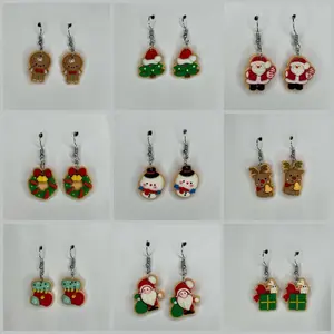 Christmas Cookie Earrings
