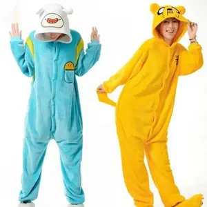 New Onesies Adventure Costume Yellow Dog Pajamas Animal Christmas Party Jumpsuits Kigurumi
