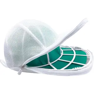 Hat Washer Cage for Washing Machine, Cap Washer with Mesh Bags Baseball Caps Cleaner/Cleaning Protector Cage