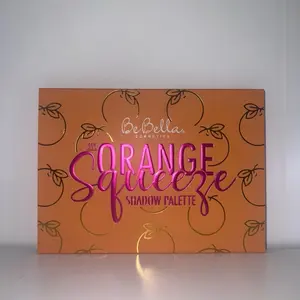 BeBella My Orange Squeeze Shadow Palette - Vibrant Orange Shades for Bold Eye Makeup