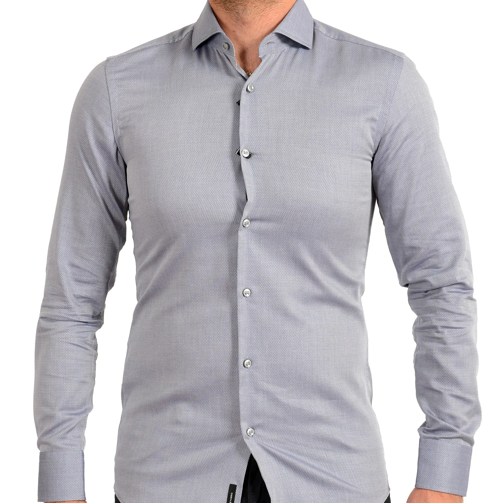 Hugo Boss Men's Slim Fit Geometric Print Long Sleeve Button Down Shirt