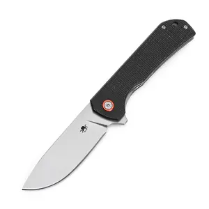KLAKEN J305-DRAKE, EDC Knife Folding Hunting D2 Blade With Micarta Handle