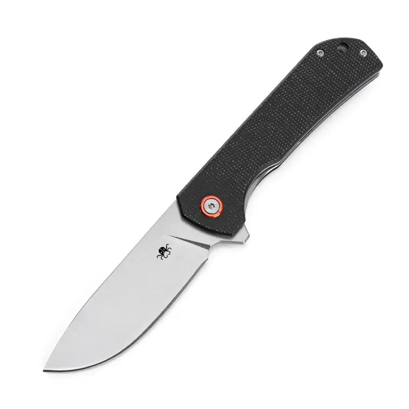 KLAKEN J305-DRAKE, EDC Knife Folding Hunting D2 Blade With Micarta Handle
