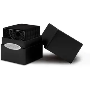 Ultra Pro E-15585 Satin Cube Deck Box-Jet Black