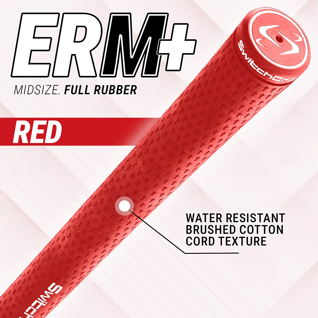 Midsize Golf Grips, Ultra-Soft Rubber with a Textured Non-Slip Surface, Reduces Grip Pressure and Absorbs Vibration, USGA Approved, Vibration Absorb, 100% Ultra-Soft Rubber Compound