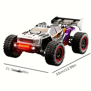 New 2025 RC Truck Model  1:16 Scale 4WD RC Truck, High Speed Off-Road Vehicle, Brushless Version for RC Enthusiasts and Bashers.