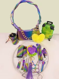 Élan Mardi gras Keychain