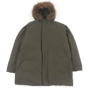 Pre-owned BURBERRY Cotton Small Leather Goods London Down Jacket