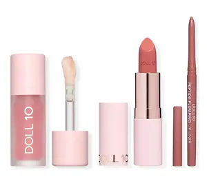Doll 10 Lipstick, Lipliner & Lip Treatment Collection