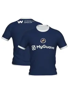 25/26 England football Millwall home and away jersey men's quick drying breathable sports 3D printed shirt men's and women's training uniform