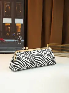 Women's Large Capacity Shoulder Bag, High-End Round Ball Metal Clip French Bread Bag, Evening Business Style, Single Strap Handbag