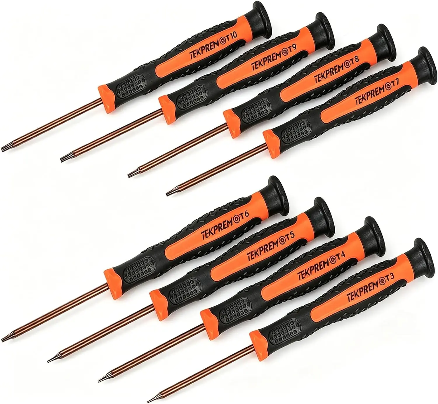 8 in 1 Small Torx Screwdriver Set with T3 T4 T5 T6 T7 T8 T9 T10 Torx Security Bits,Complete Star Repair Kit for Apple,Macbook,Mac mini,Xbox one, Xbox360,PS3,PS4,PS5,Computer and Pocket Knives