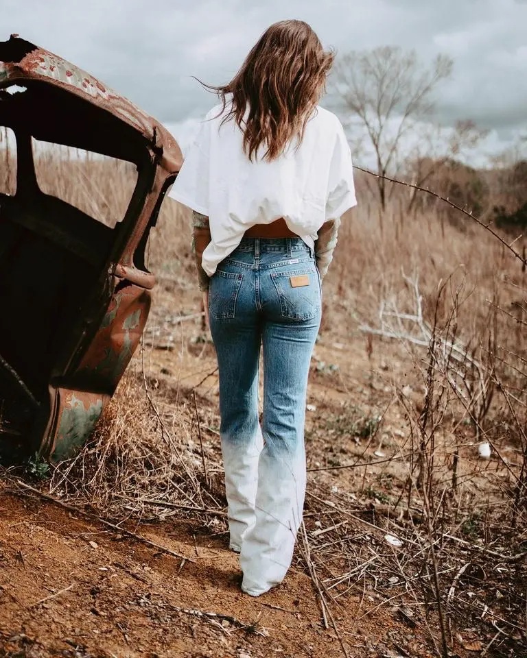 Final Sale ✨ Wrangler Megan Sun Dipped Bootcut