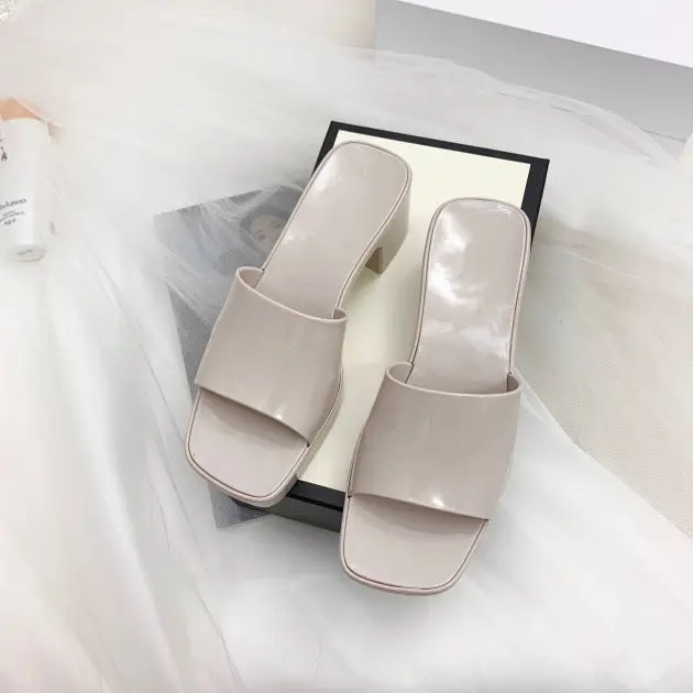 Chunky Heel Candy Color Chunky Heel Candy Color