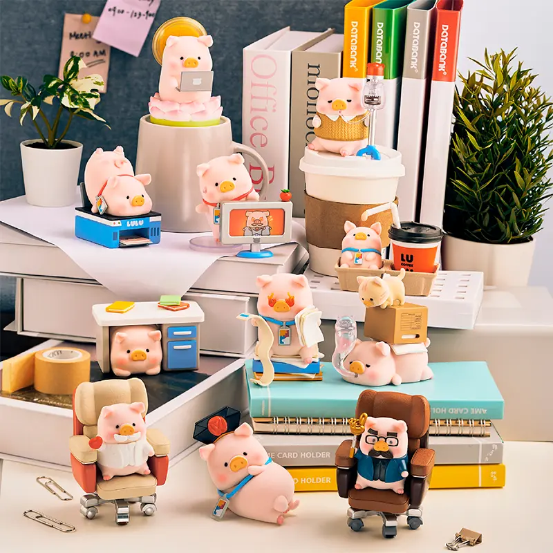 【Live Unboxing】52TOYS Canned Pig LuLu – Workday Series Blind Box  Kawaii Creative Gift Room Decor Desktop Decoration Gift for  Birthday Party