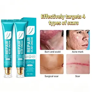 [TikTokshop SpringGlowUp】 ProfessionalScar Removal Cream,Scar Cream,Scar RemovalCream,Acne Old Scar Removal Cream for Face& Body I Fades DarkScars,Silicone ScarGel,Scar Silicone Gel,Scar Gel,Scar Cream forSurgical Scars, Stretch Marks and Keloid Bump