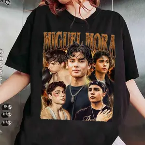 Miguel Mora Graphic T-Shirt, Miguel Mora Fan Shirts Fashion Cotton, Full Colors, Full Sizes, For Men, For Women