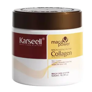 Collagen Hair Treatment Mask 100ml Deep Repair Conditioning with Argan Oil for Dry Damaged Hair All Hair Types Nourishing Essence