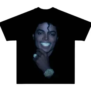 MICHAEL JACKSON 3 TEE  Adult Shirt, Graphic T-shirts, , Graphic Tee for Men, Menwear, Womanwear, Vintage Y2K Aesthetic Shirt 4