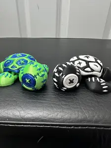 3D Printed Stitched Turtle Figurine