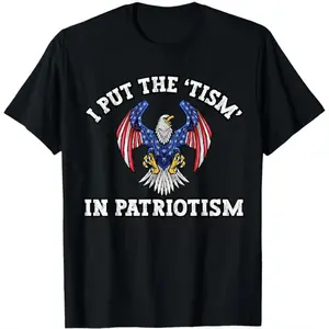 Funny Patriotic Graphic T-Shirt, Cotton Casual Short Sleeve Tee, “I Put the Fun in Patriotism” Inspired Humor Shirt, Trendy Everyday Wear, Comfortable Cotton Tee, Unisex Casual T-Shirt, Gift for Men or Women, Funny Quote Tee