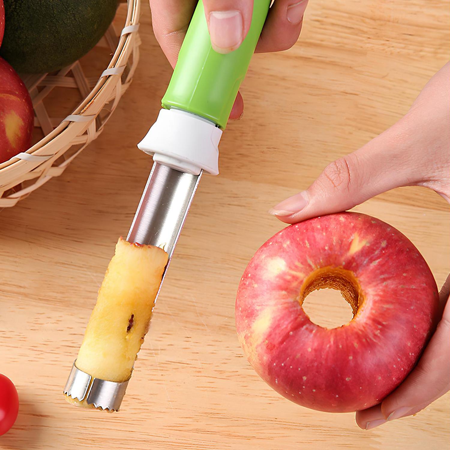MY HEART FLY 2 in 1 Apple Corer and Peeler Tool, Fruit Vegetable Corer and Peeler Tool, Stainless Steel Apple Peeler Apple Corer Remover Tool Multi-function Corer Tool for Vegetable Fruit Kitchen Gadget MY HEART FLY 2 in 1 Apple Corer and Peeler Tool, Fruit Vegetable Corer and Peeler Tool, Stainless Steel Apple Peeler Apple Corer Remover Tool Multi-function Corer Tool for Vegetable Fruit Kitchen Gadget