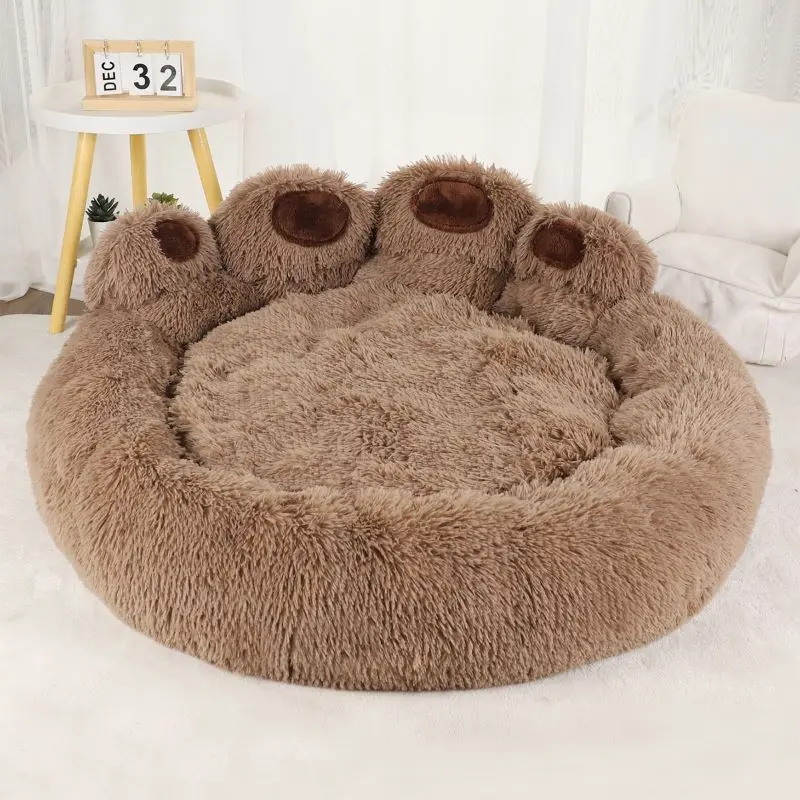 Giant Paw Snuggle Pet Bed