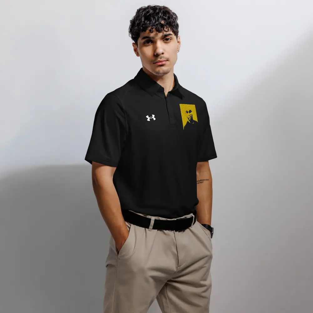 Comedians on the west side Under Armour Men's Polo Shirt - Breathable and Anti-Odor Fabric - Casual