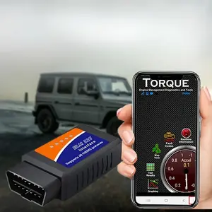 OBD2 Scanner, Wireless OBD2 Car Diagnostic Scanner, Car Fault Code Reader, Professional Car Diagnostic Tool for Android, iOS & Windows