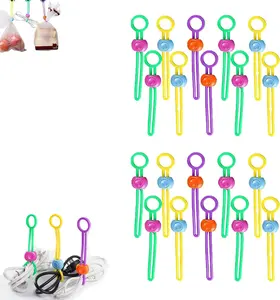 20PCS Multi Purpose Sealer Reusable Multipurpose Cable Ties Detachable Multi Purpose Sealing Ties Sealing Bags and Organizing Wires