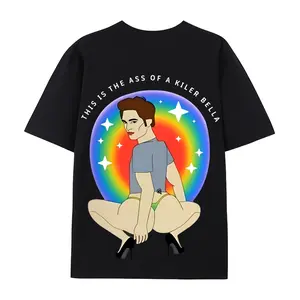 Funny Twilight Parody "This Is The Ass Of A Killer Bella" Graphic T-Shirt | Edward Cullen Meme Tee for Men & Women