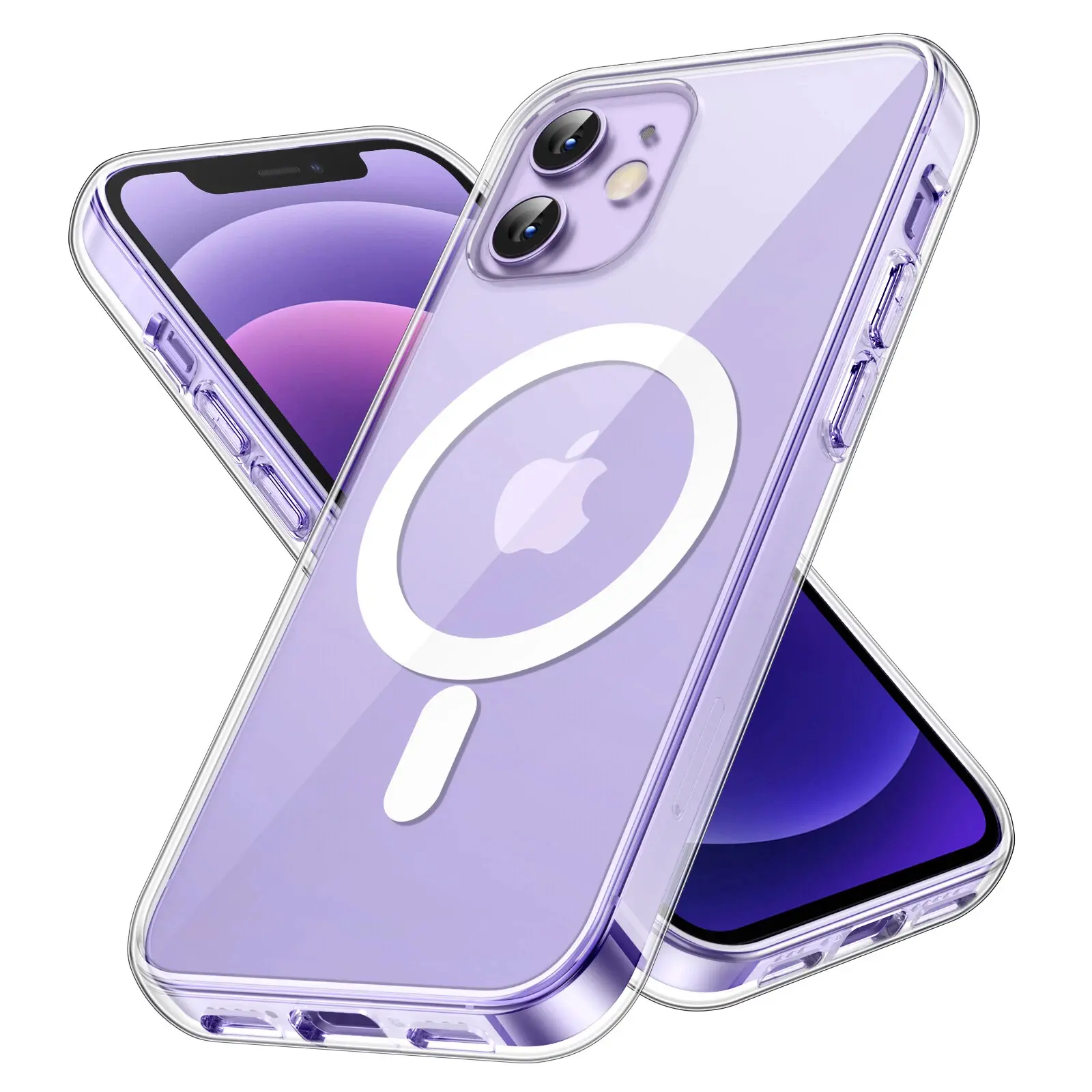 Magnetic Case for iPhone 12 mini Compatible with MagSafe Wireless Charging