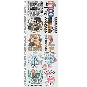 Winter Vibes DTF Gang Sheet (22in x 60in)