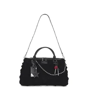 MADFRENZY Spiked Bag in Black