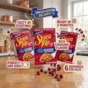 3X Stove Top Cranberry Stuffing Mix, 6 oz Box