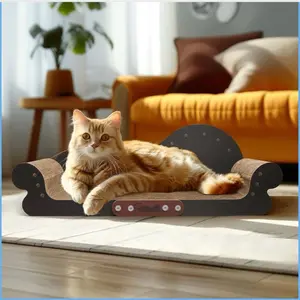 Cat scratching sofa lounger