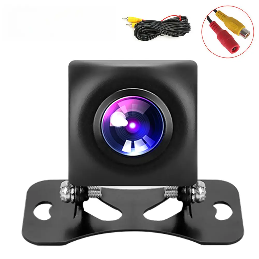 RIMOODY 170° AHD Car Rear View Camera - 1280x720p, IP67 Waterproof, Easy Install, Night Vision, AHD/CVBS NTSC/PAL Support, Rear Camera Monitor for Car Radio, Reversing Aid Car Dashcam