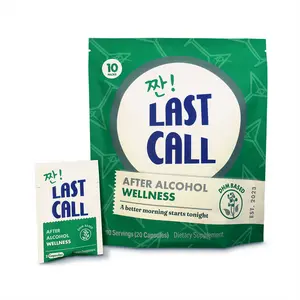 Last Call | Drinking Wellness Aid | 10 Servings | DHM, Prickly Pear, Milk Thistle