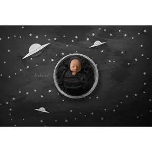 UFO Newborn Digital Backdrop