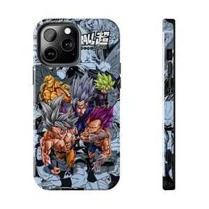 Legendary Dragon Warriors Multicolored Aura Compatible with iPhone 17 16 15 14 13 12 11 8 SE XR X XS Max Pro Plus