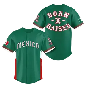 Mexico Born x Raised 2026 World Baseball Classic Jersey Men’s