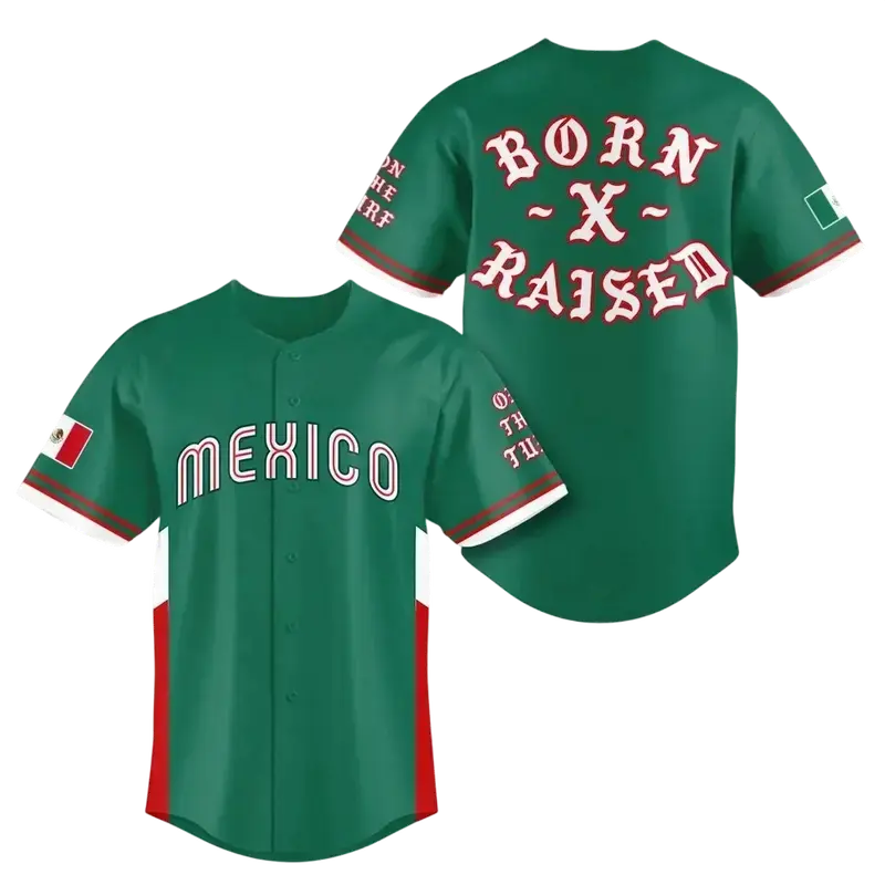 Mexico Born x Raised 2026 World Baseball Classic Jersey Men’s