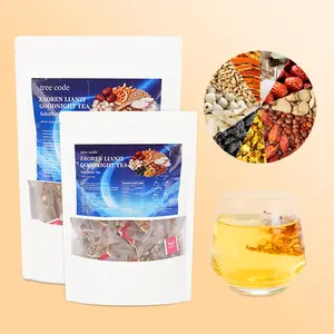 【summervibes】Treecode Ziziphus Sleep Tea (Sour Jujube Seed) | Melatonin-Free Deep Sleep & Cortisol Relief | Caffeine-Free Herbal Blend (30/60/120 Ct) Gardenia Lily Bulb