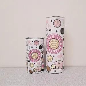 cafecito y chisme 12 oz tumblers and 20 oz
