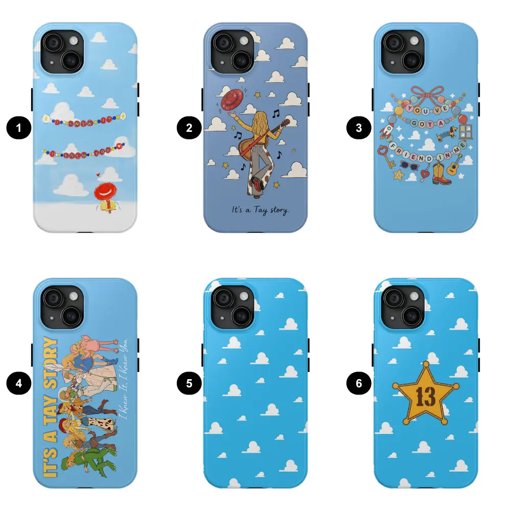 It's a Tay Story Phone Case,Cover for iphone 17 phone case 16 pro max 15 Plus 14 13 12 11 and Samsung S26Ultra S25Plus S24 S23 S22 Cute,clear,military-grade,high-end,durable,shockproof,and drop-resistant 2-in-1 glossy phone case