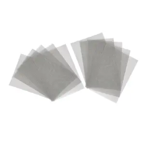 10-Piece Stainless Steel Car Bumper Repair Mesh Set, Durable Mosquito Netting with High Gloss Finish, High-Temperature and Corrosion Resistant